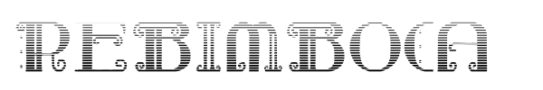 Rebimboca font preview